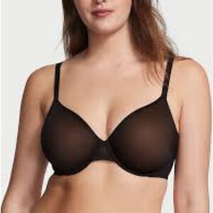 Victoria's Secret Black Smooth Underwire Bra